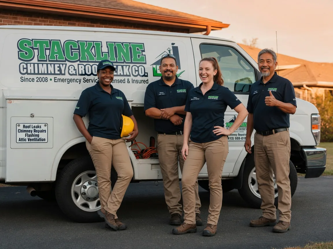 Chimney flashing repair company in Johnson Creek, WI